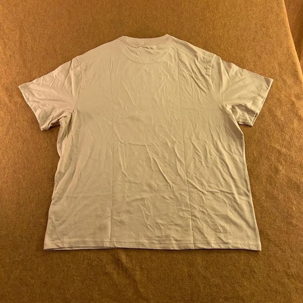 American Eagle Mens XXL Tan Graphic Logo Super Soft T-Shirt NWT